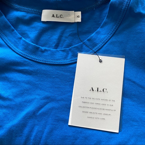 SALE NWT A.L.C. Kati Tee - Ocean - Picture 4 of 13